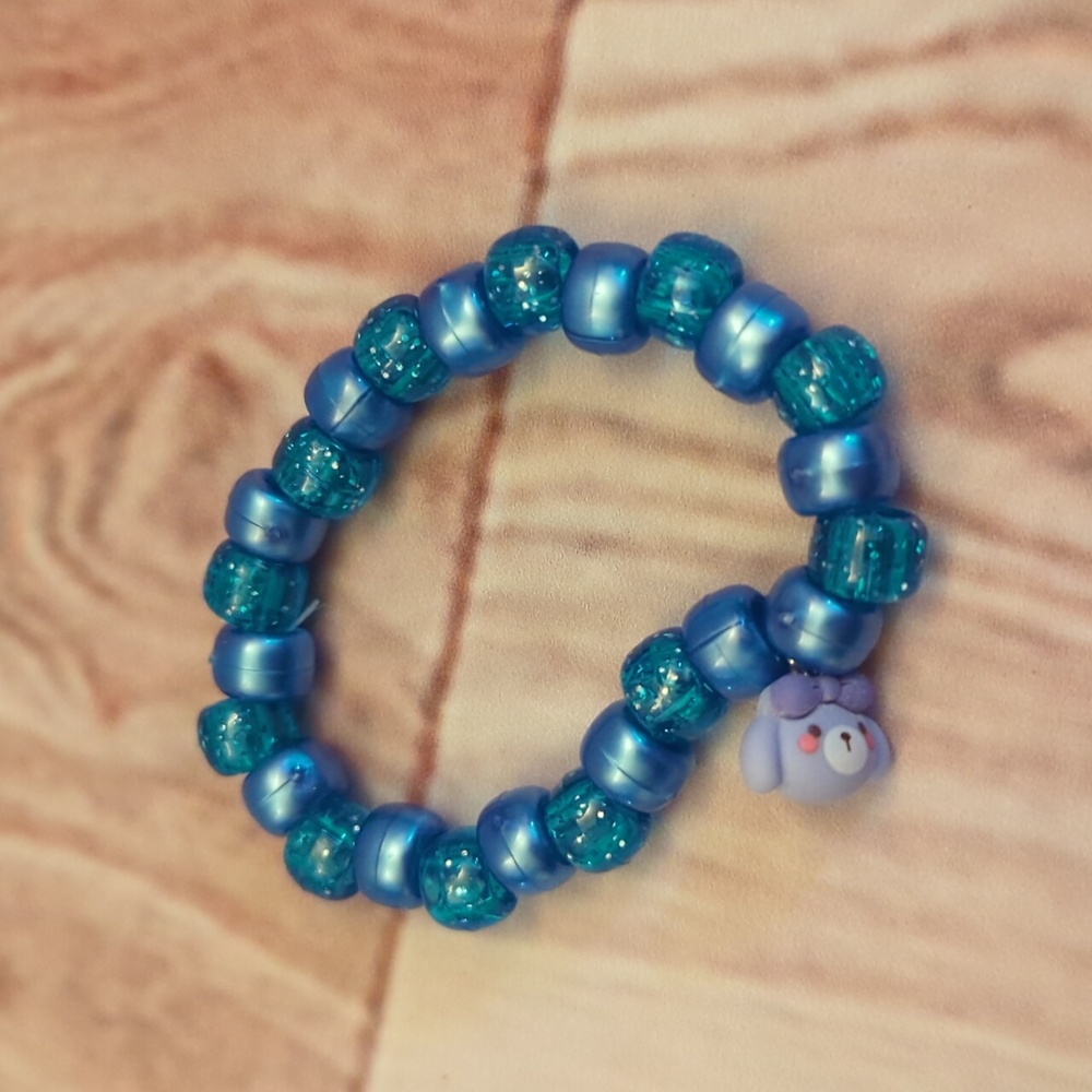 Handmade Kid's Size Beaded Character Bracelets - Picture 4 of 6
